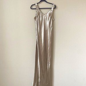 ASOS Gold formal dress